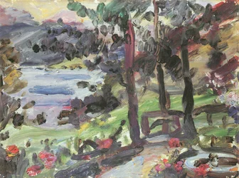 Jardín en Walchensee
